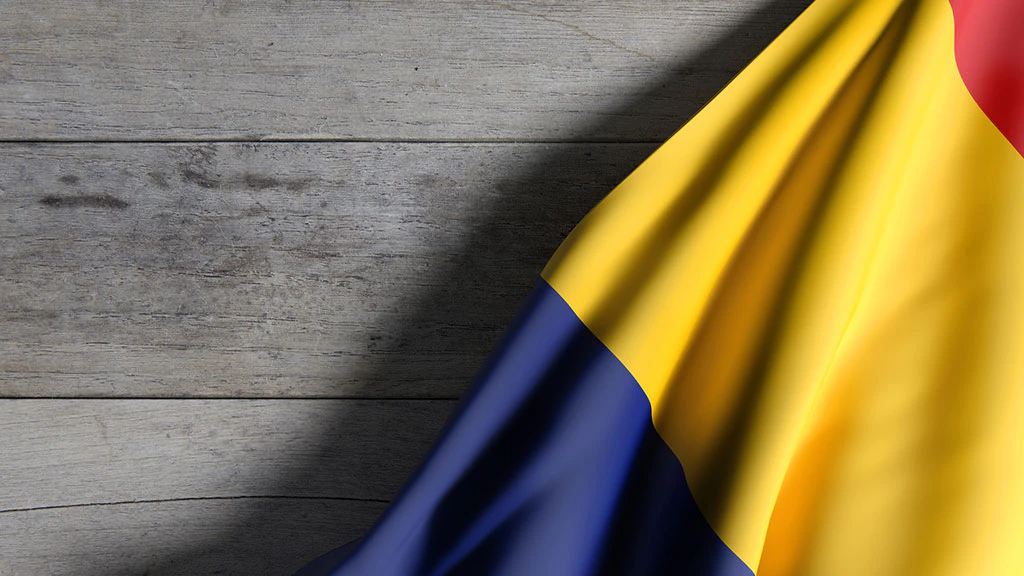 Die rumänische Flagge