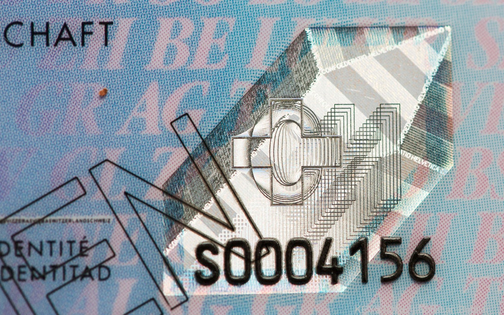 carte d’identité suisse